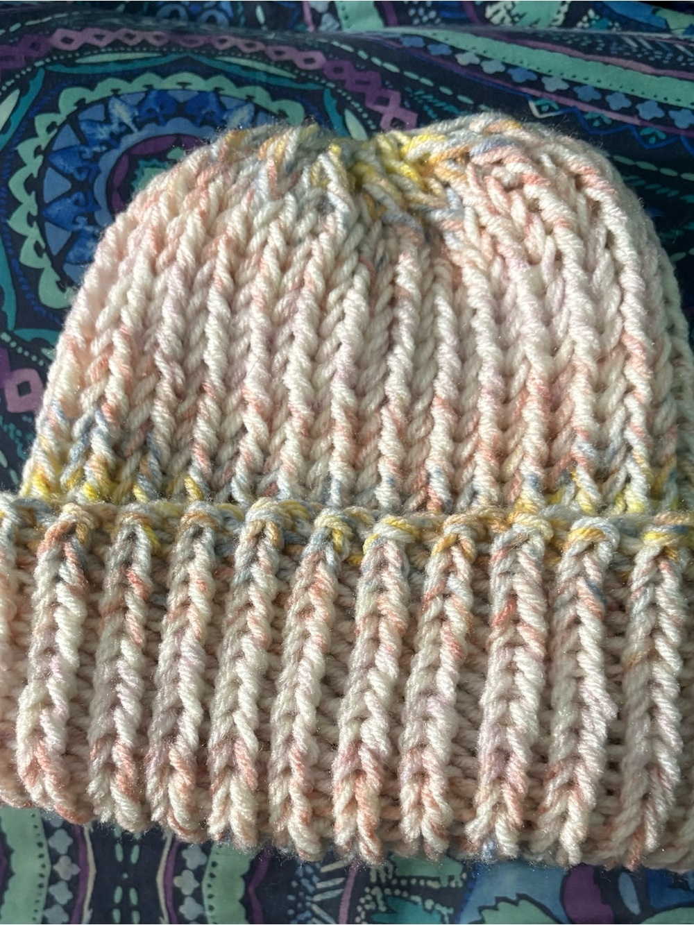 Soft Pastel Knit Beanie - Accessories